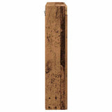 Bathroom Mirror Cabinet TULUM Old Wood 60 x 16.5 x 78 cm 880369