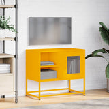 TV Cabinet Mustard Yellow 68x39x60.5 cm Steel 853389
