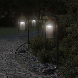 Outdoor Floor Lamps 3pcs Black 60 cm Stainless Steel 4006346