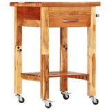Kitchen Trolley 55x55x89 cm Solid Wood Acacia 355013