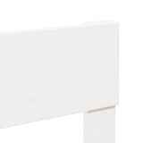 Bed Frame without Mattress White 160x200 cm Solid Wood Pine 3302301