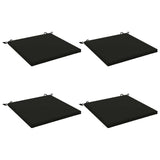 4-Piece Seat Cushions SOEST 4 pcs 100% Polyester Black 944964