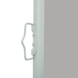 Patio Retractable Side Awning 160 x 300 cm Grey 41546