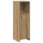 ZNTS 3 Piece Bathroom Furniture Set Artisan Oak Engineered Wood 3328560