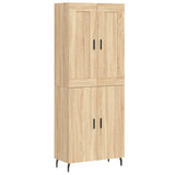 Highboard Sonoma Oak 69.5x34x180 cm Engineered Wood 3199572