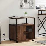 Cabinet with Charging Station Brown Oak 61 x 46 x 67 cm 859834
