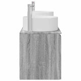 Bathroom Cabinet Set 3 pcs Grey Sonoma 49.5 x 44.5 x 65.5 cm 3405733