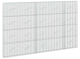 Gabion with 3.5 mm Wire and 5x10 cm Mesh 250x10x200 cm 3462575