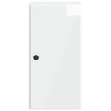 Bathroom Wall Cabinet BREDA High Gloss White 30 x 31 x 59 cm 897469