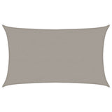 Sunshade Sail 160 g/m Rectangular Light Grey 5x8 m HDPE 4001995