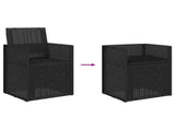 Garden Dining Chairs 2 pcs Anthracite 53 x 47 x 88.5 cm PP 899961