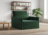 Armchair Dark Green 70 x 81 x 82 cm Velvet 42041023