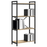 Bookshelf Sonoma Oak 60 x 30 x 120 cm Engineered Wood 868390