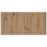 Wall-Mounted Headboard ALKMAAR Artisan Oak Engineered Wood 896324