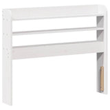 Bed Frame with Headboard without Mattress White 90x200 cm 3306731