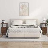 Bedside Cabinet Brown Oak 30 x 48 x 61 cm Engineered Wood 859418