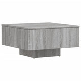Coffee Table Grey Sonoma 60x60x31.5 cm Engineered Wood 815838