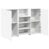 Reception Desk White 155x50x103,5 cm Engineered Wood 3324196