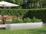 Raised Garden Bed Stainless Steel 200 x 40x 40 cm 8011695