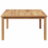 Coffee Table Brown 85 x 85 x 45 cm Solid Teak Wood 42002299