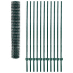 Euro Fence Steel 20x1.5 m Green 142813