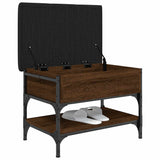 Shoe Bench Brown Oak 62x42x45 cm Engineered Wood 835191
