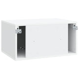 Wall-Mounted TV Cabinet White 59.5 x 41 x 30 cm Engineered Wood 898675