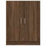 ZNTS Washing Machine Cabinet Brown Oak 71x71.5x91.5 cm 813196
