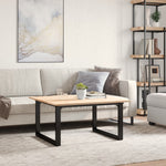 ZNTS Coffee Table Legs O-Frame 80x70x43 cm Steel 357875