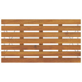 Folding Bistro Set Natural Wood 3152101