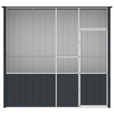 Bird Cage Anthracite 215x78x200 cm Galvanised Steel 172344
