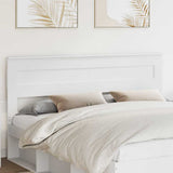 Headboard White Engineered wood 888077
