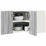 Hanging Cabinet Grey Sonoma and White 57 x 57 x 40 cm 884191