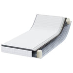 Mattress White and Grey 90 x 190 cm Bonell Spring 4106438