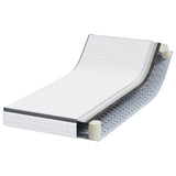 Mattress White and Grey 90 x 190 cm Bonell Spring 4106438