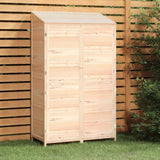 Garden Shed 102x52x174.5 cm Solid Wood Fir 152190