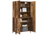 Highboard 2 pcs Old wood Engineered Wood 3394569