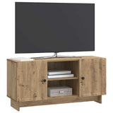 TV Cabinet 102 x 34.5 x 50 cm Artisan Oak Engineered Wood 894014