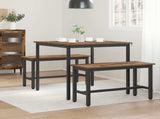 Dining Tables 80 x 80 x 75 cm Engineered Wood Oak Wood Square 892630