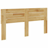 Headboard 150 cm Solid Wood Oak 851980