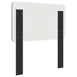 Headboard Black Oak Engineered wood 887924