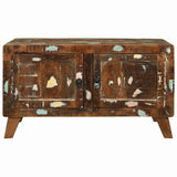 Coffee Table Multicolour 80 x 54 x 45 cm Solid Reclaim Wood 4104537