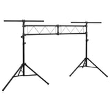 Light Stand Black 338x115x cm Steel 70179