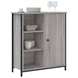 Sideboard Grey Sonoma 70x30x80 cm Engineered Wood 835497