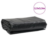 Tarpaulin Anthracite 2.5x3.5 m 650 g/m 156095