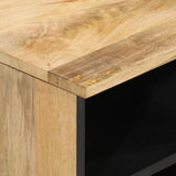 TV Cabinet 80x33x46 cm Solid Wood Mango 358229