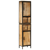 Bathroom Cabinet 40x27x180 cm Iron and Solid Wood Mango 3217113