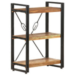 3-Tier Bookcase 60x30x80 cm Solid Reclaimed Wood 320631
