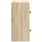 Bookcase Sonoma Oak 40x24x52 cm Engineered Wood 860357
