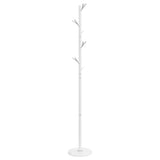 Coat Stand White 175 cm Powder-coated Iron 377104